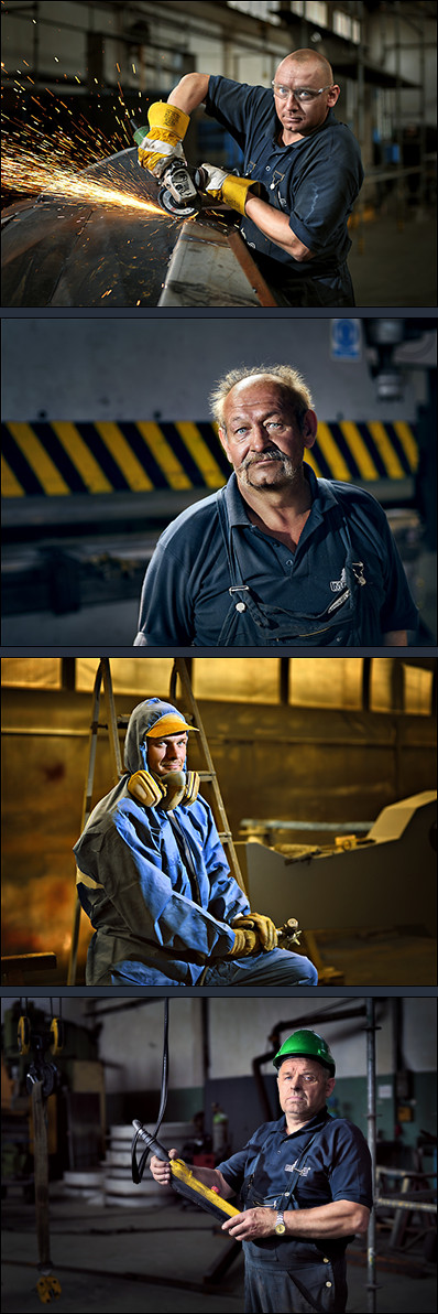 Pracownicy Mekro - portrety