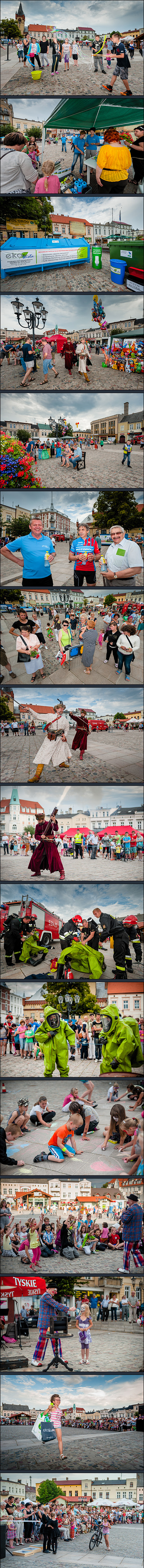 Piknik ekologiczny Eko-Wisła na świeckim rynku
