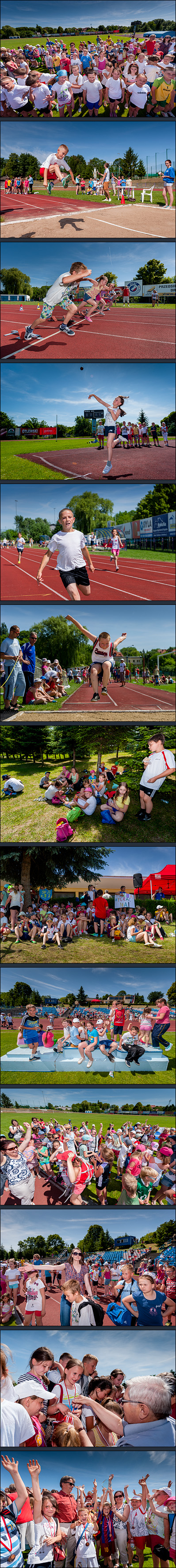 Finał programu Polubić Sport - zawody lekkoatletyczne klas 3. szkół podstawowych gminy Świecie