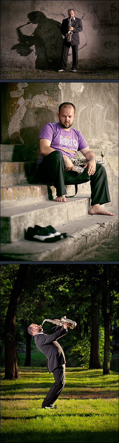 Sebastian Stanny, saksofon