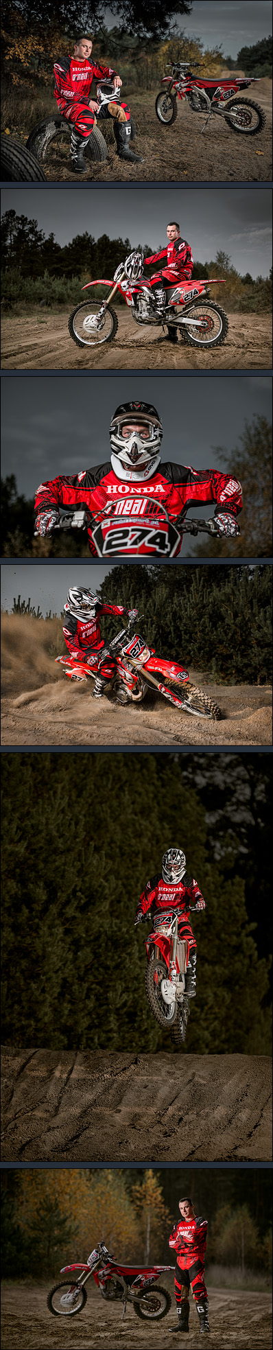 Motocross, portret raidera