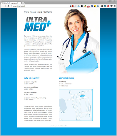 Ultra Med - strona www
